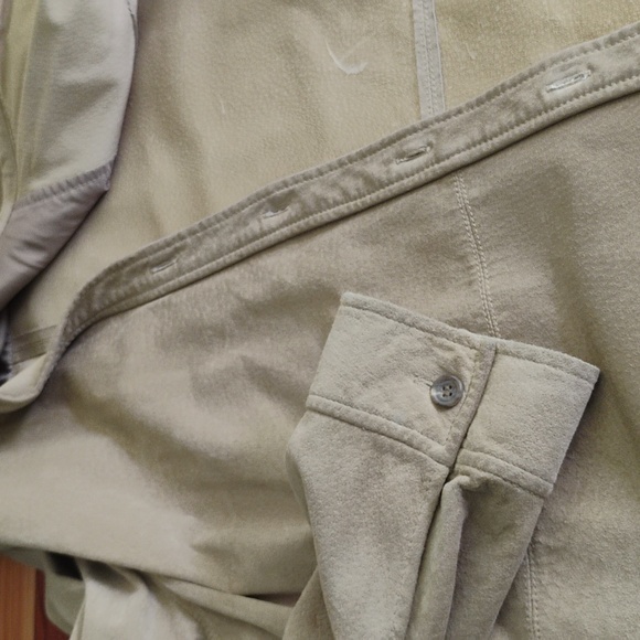 โ๏ธ Jones New York Sport Camel Vintage SUEDE Bohemian Vibes Sz LG - Picture 8 of 16